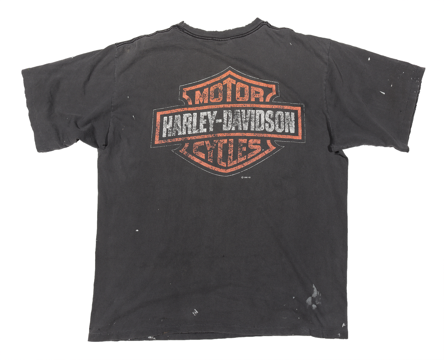 1990's Harley-Davidson Paint Splatter T-Shirt