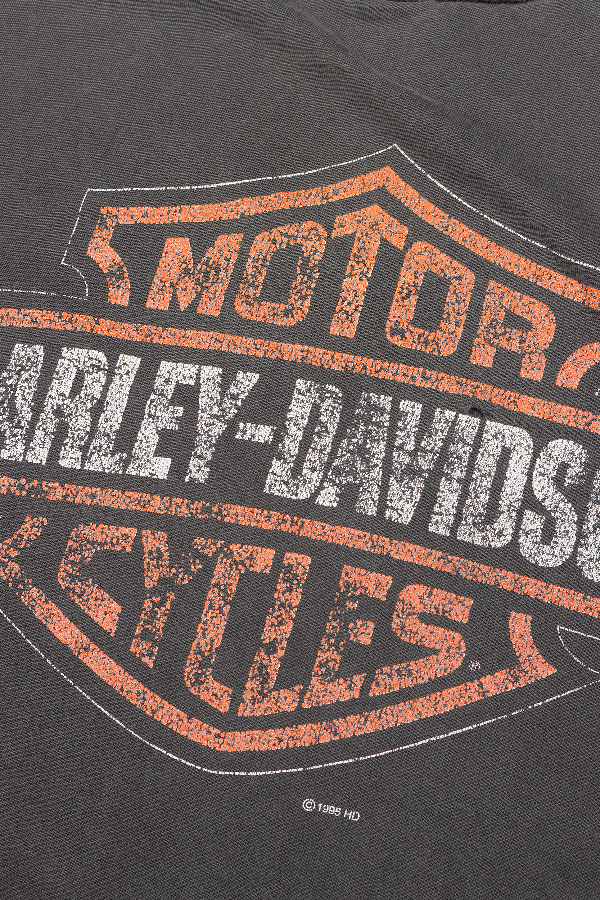 1990's Harley-Davidson Paint Splatter T-Shirt