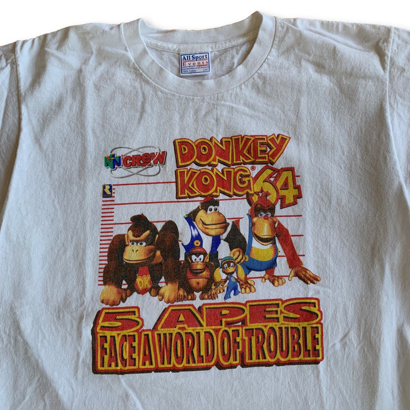 Vintage Donkey Kong 64 T-Shirt - Large