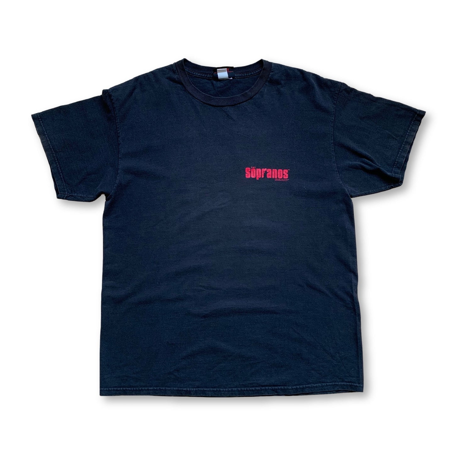 Vintage 2002 Soprano's Pocket Logo T-Shirt - Large