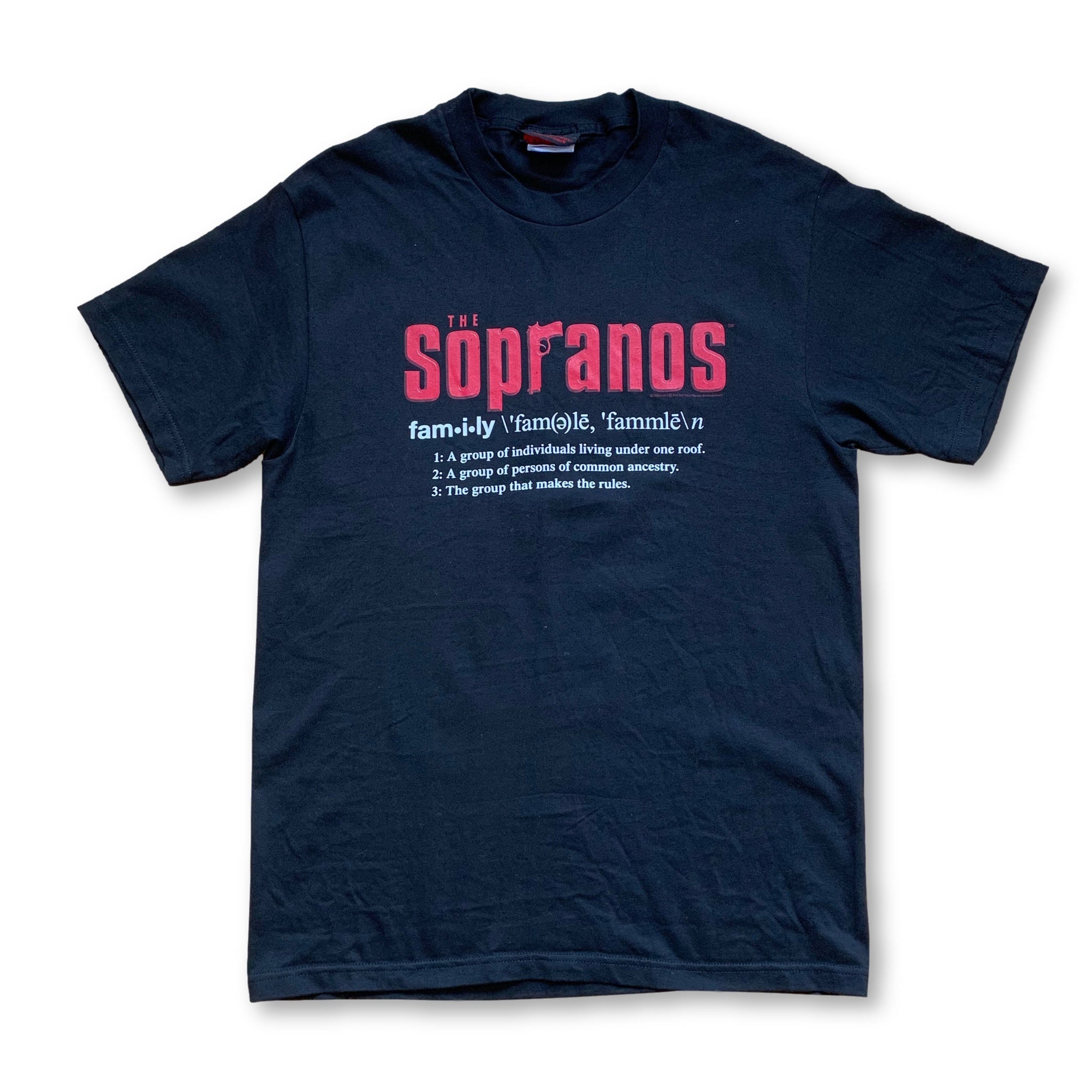 Vintage Soprano's Family Definition T-Shirt - Medium