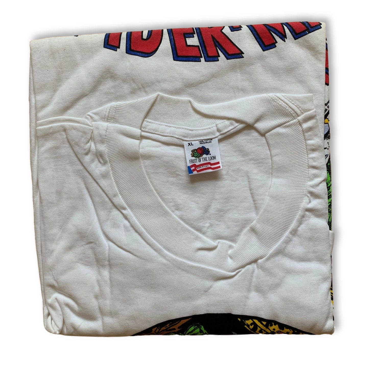 Vintage Deadstock 1990 Spiderman T-Shirt - XL