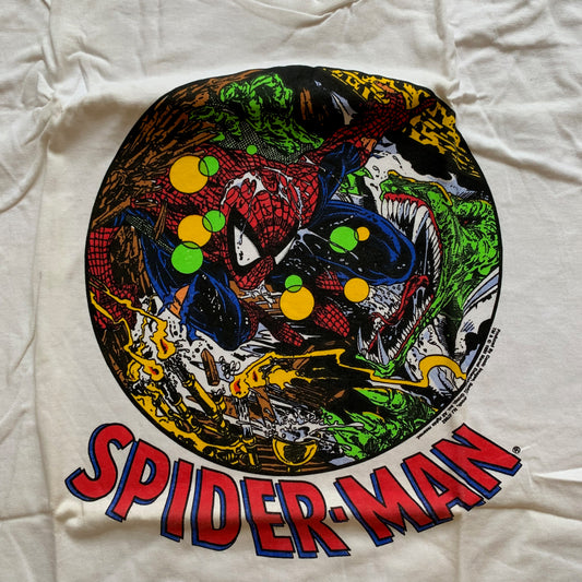 Vintage Deadstock 1990 Spiderman T-Shirt - XL