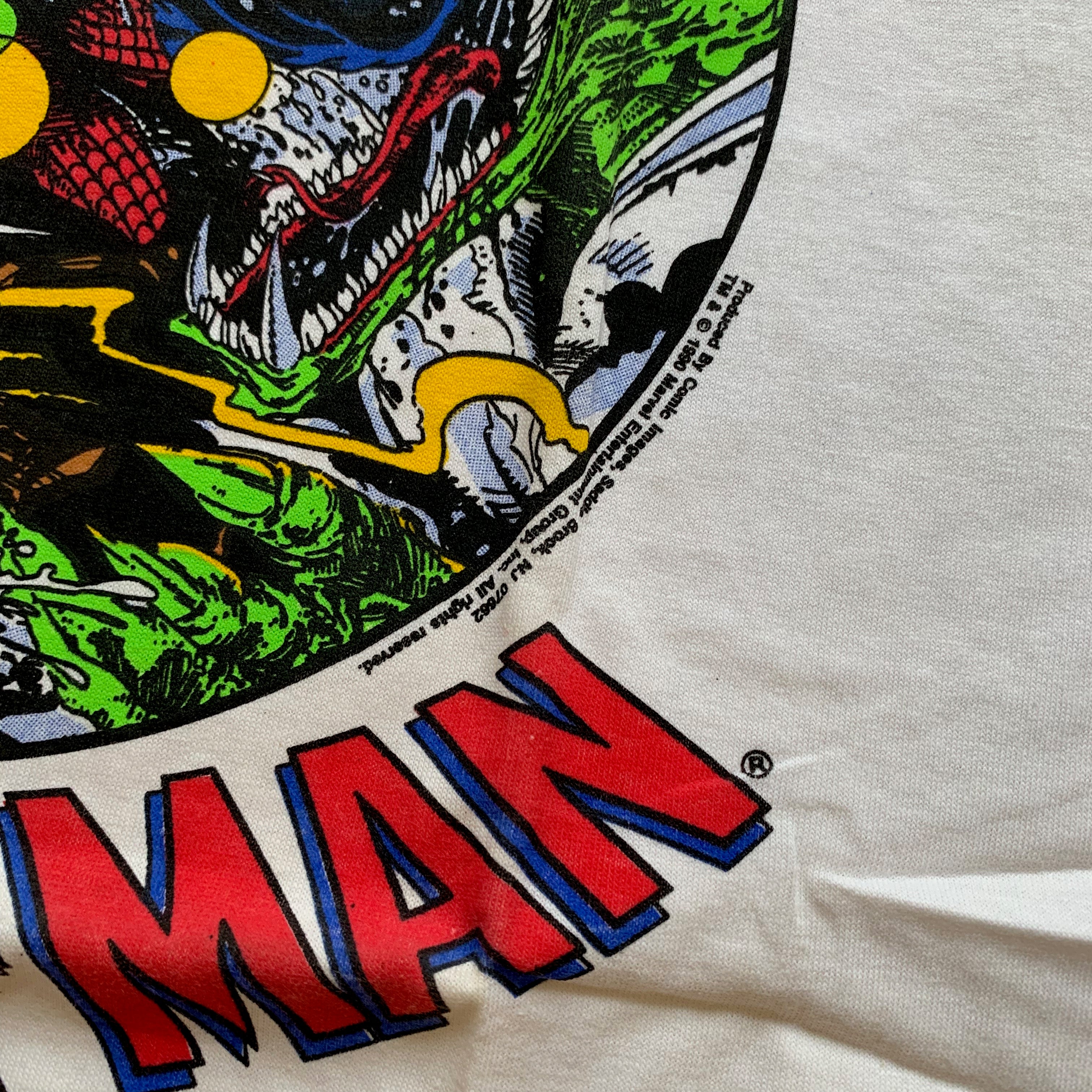Vintage Deadstock 1990 Spiderman T-Shirt - XL
