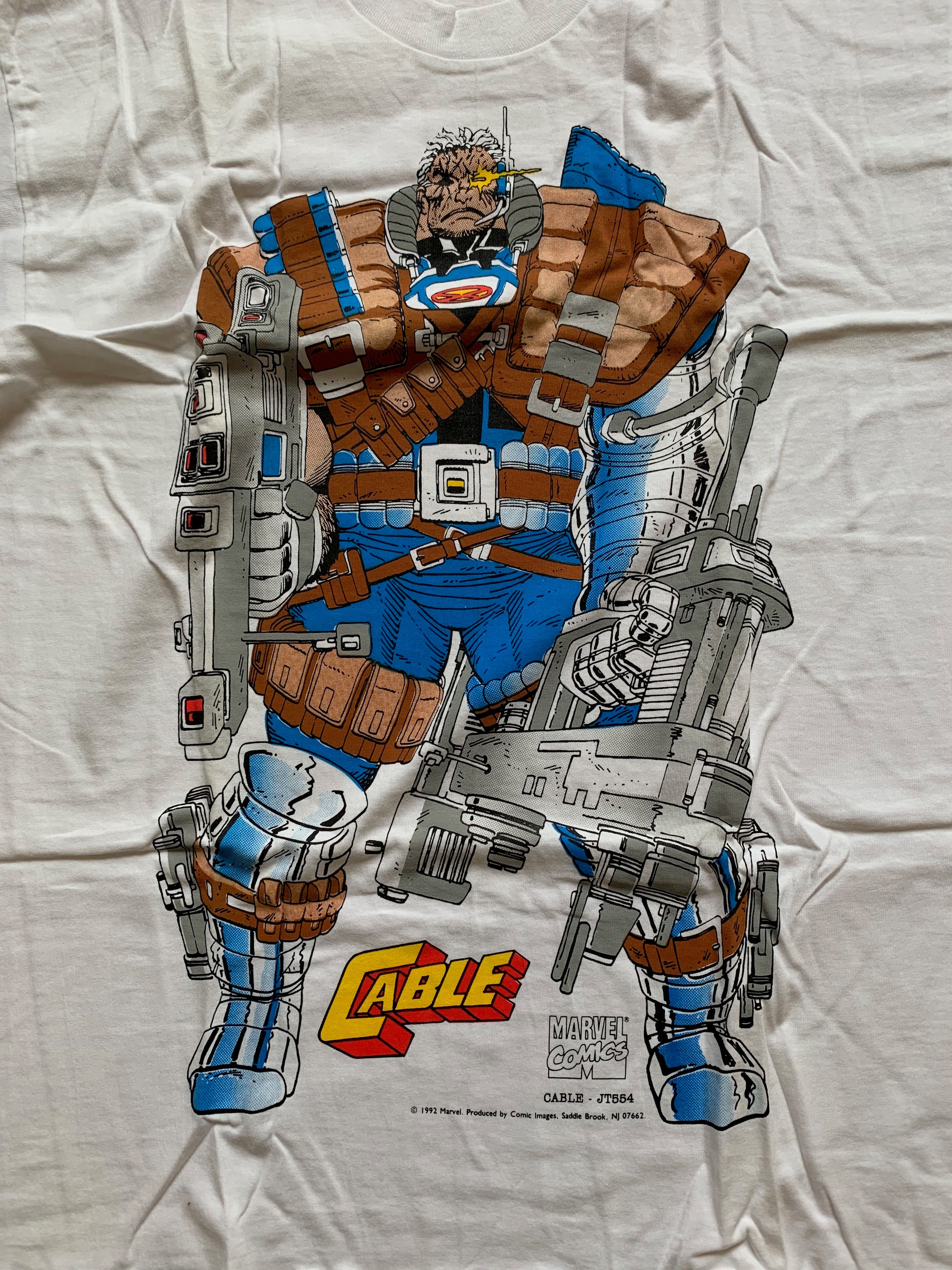 Vintage Deadstock Marvel CABLE T-Shirt - XL