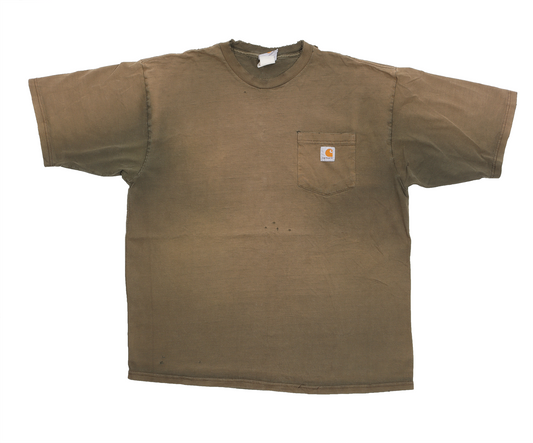1990's Faded Carhartt Pocket T-Shirt