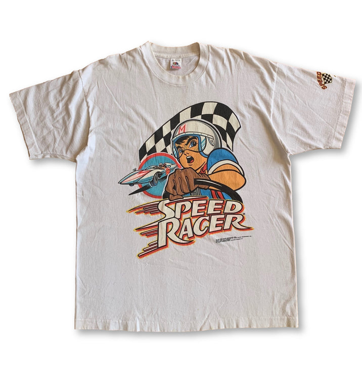 Vintage 1992 Speed Racer T-Shirt - XL