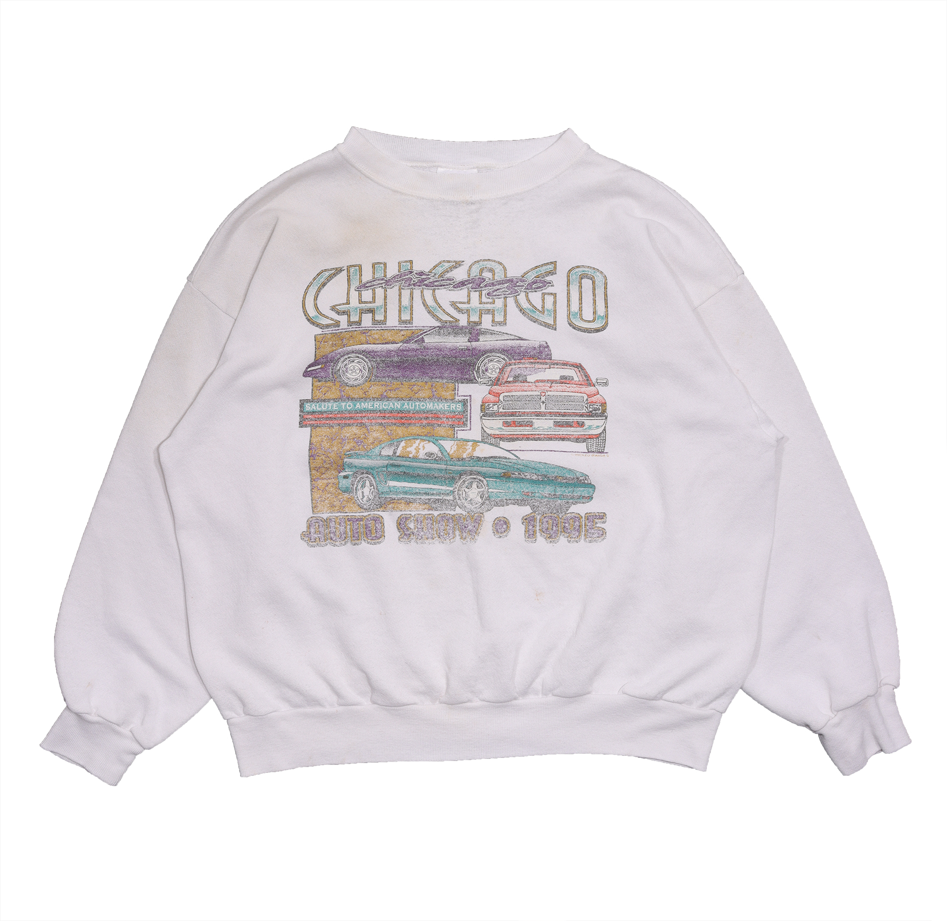 1980's Chicago Auto Show Crewneck Sweatshirt