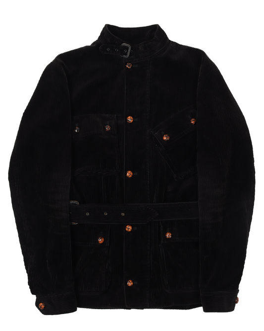 Belted Corduroy Coat