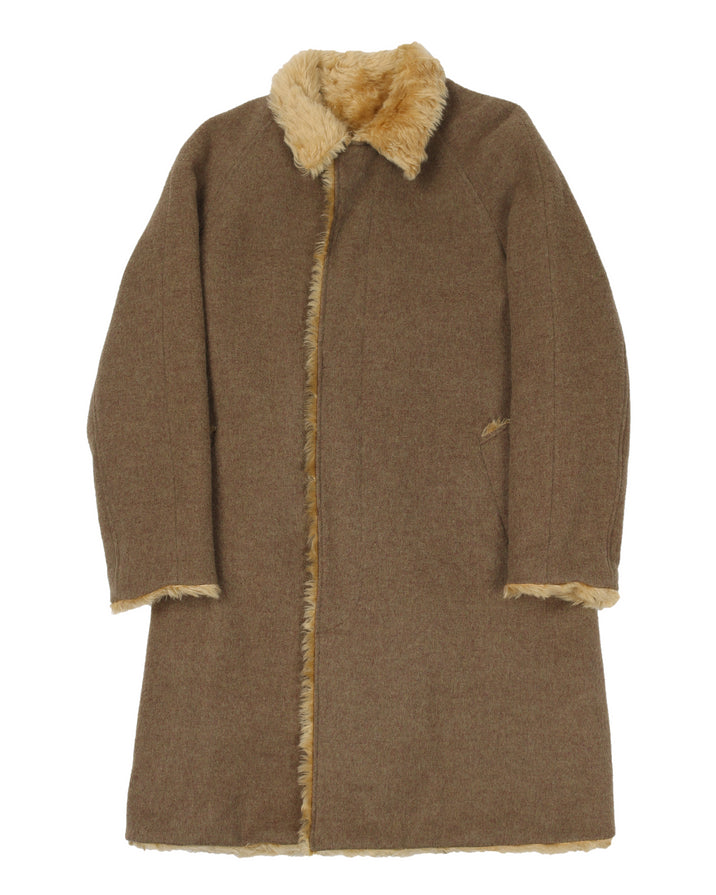 AW03 "Touch Me I'm Sick" Mohair Lined Wool Coat