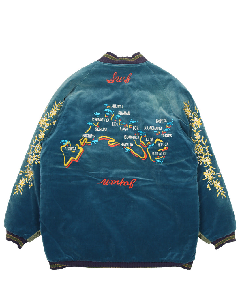 Velveteen "J-WAVE" Souvenir Jacket