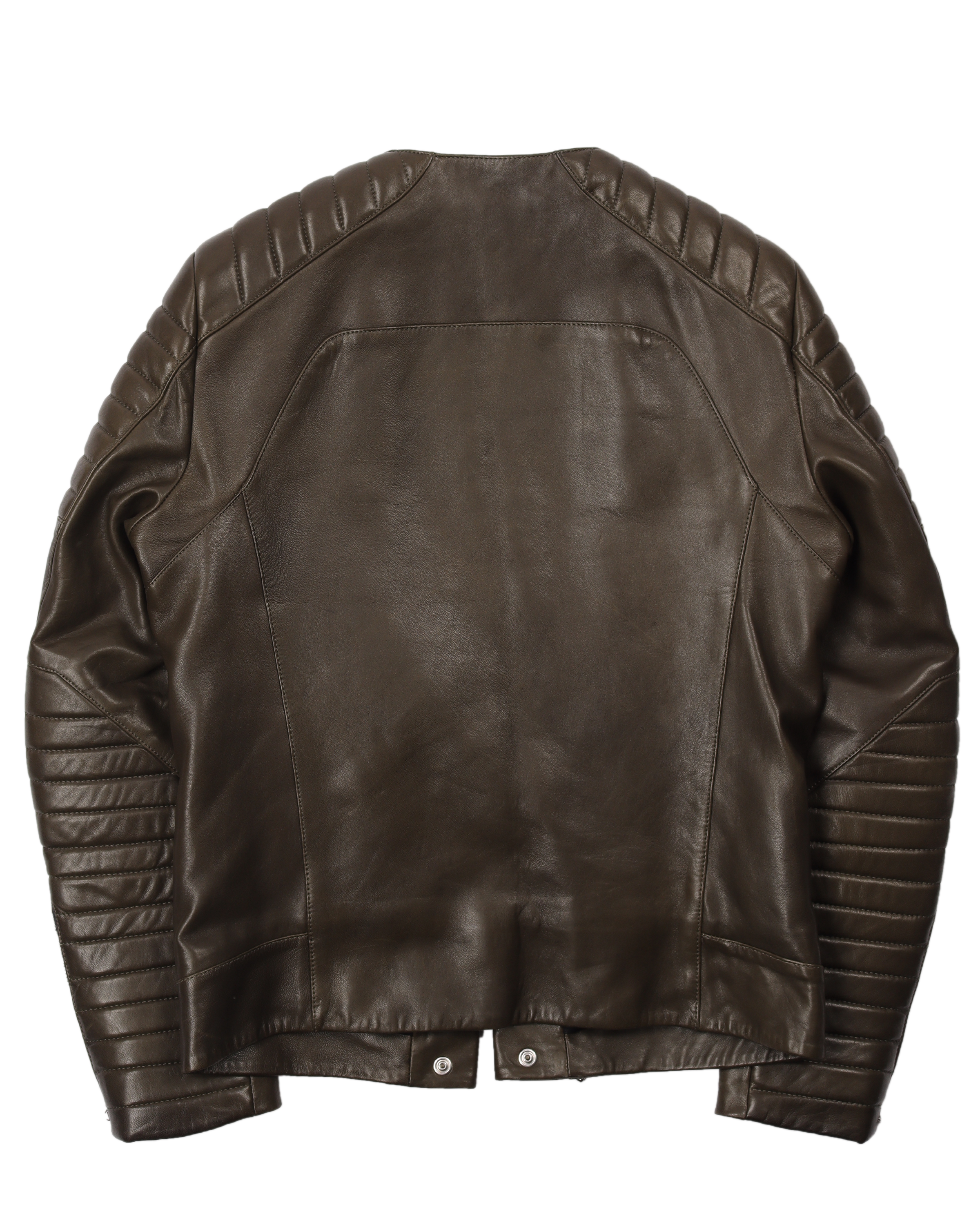 Lambskin Leather Motorcycle Jacket