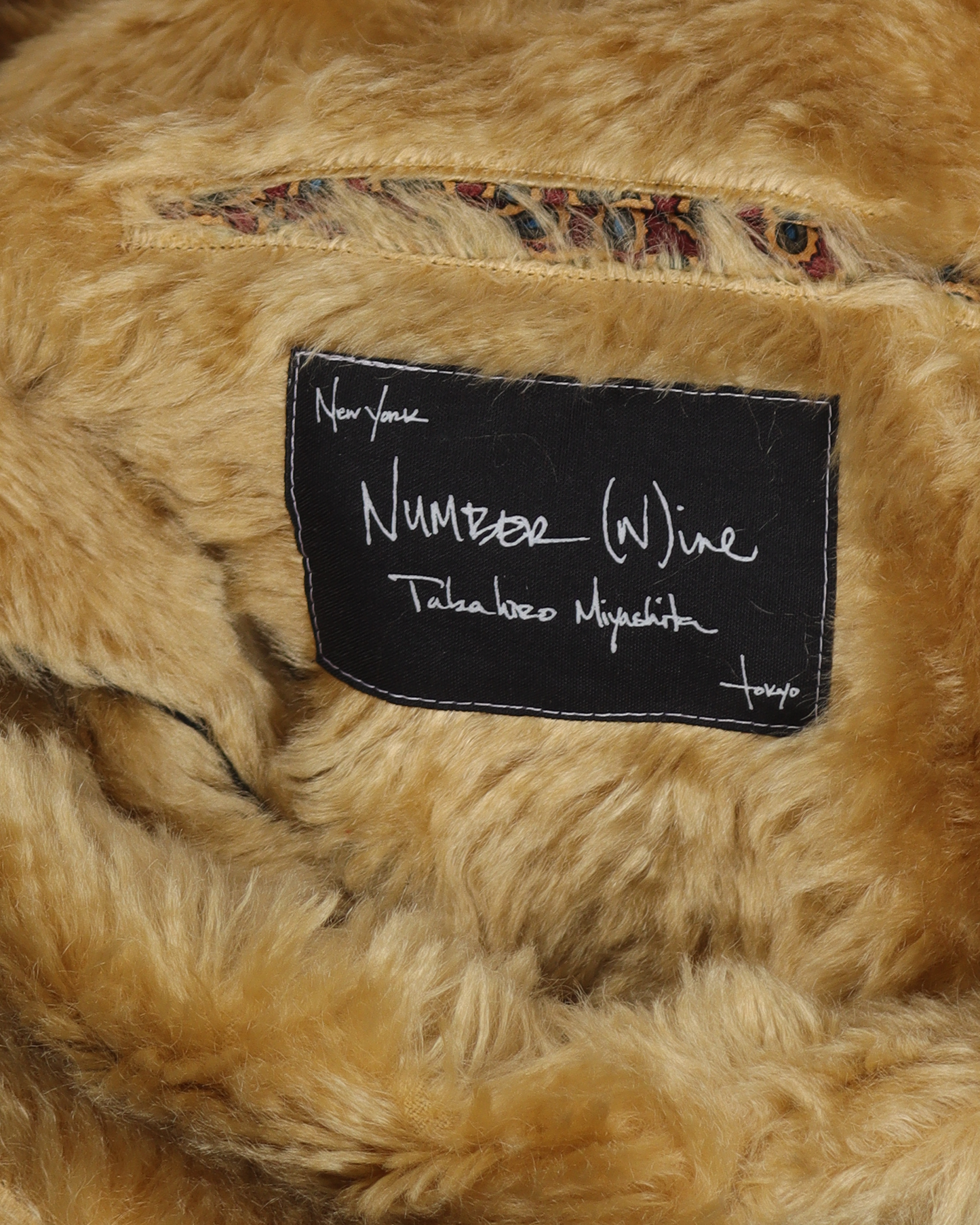 AW03 "Touch Me I'm Sick" Wool Shearling Jacket