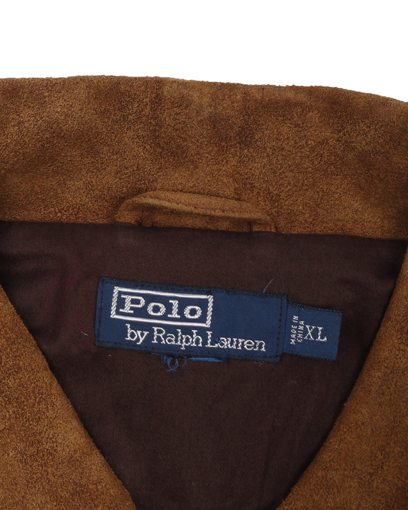 Polo by Ralph Lauren Suede Trucker Jacket