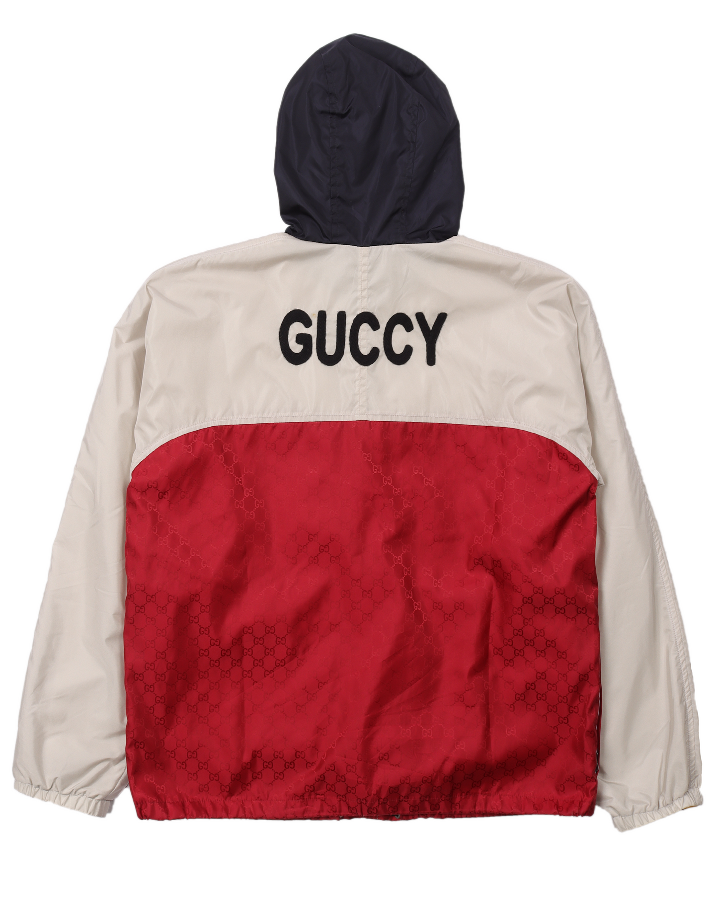 "GUCCY" Hooded Nylon Jacket