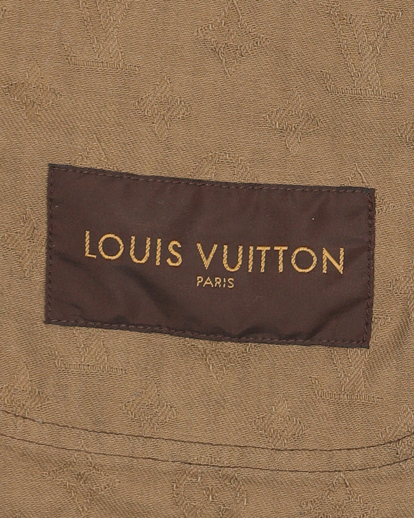 Supreme x Louis Vuitton Jacquard Denim Trucker Jacket Camo Men's