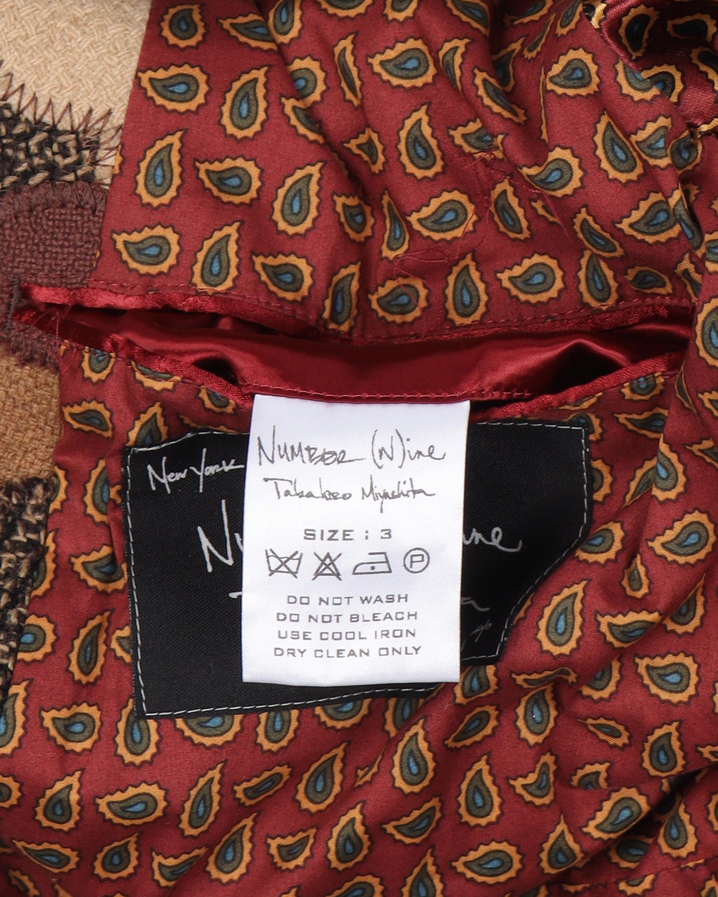 AW03 "Touch Me I'm Sick" Heart Patchwork Coat