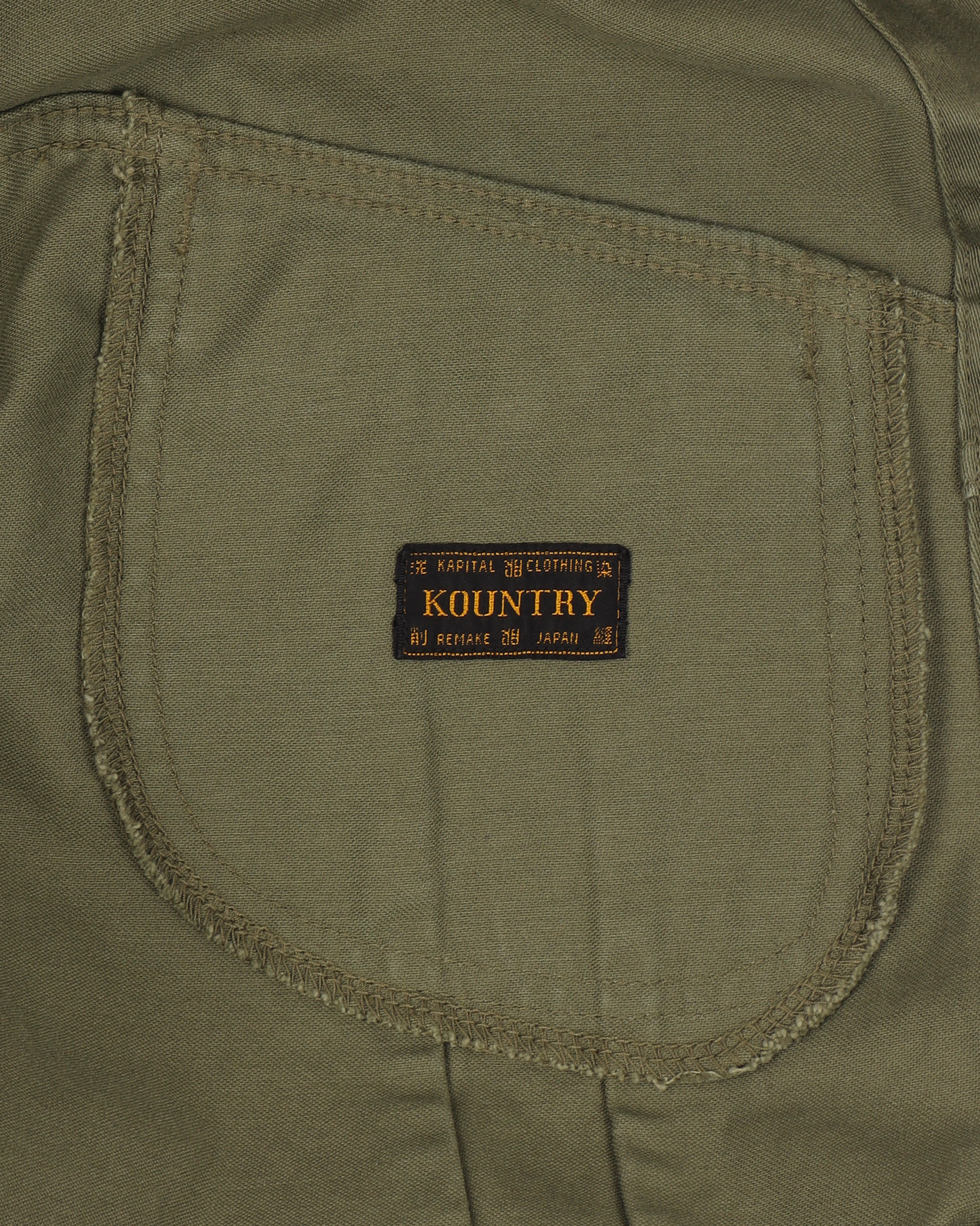 Kountry Embroidered Smiley Face Trucker Jacket