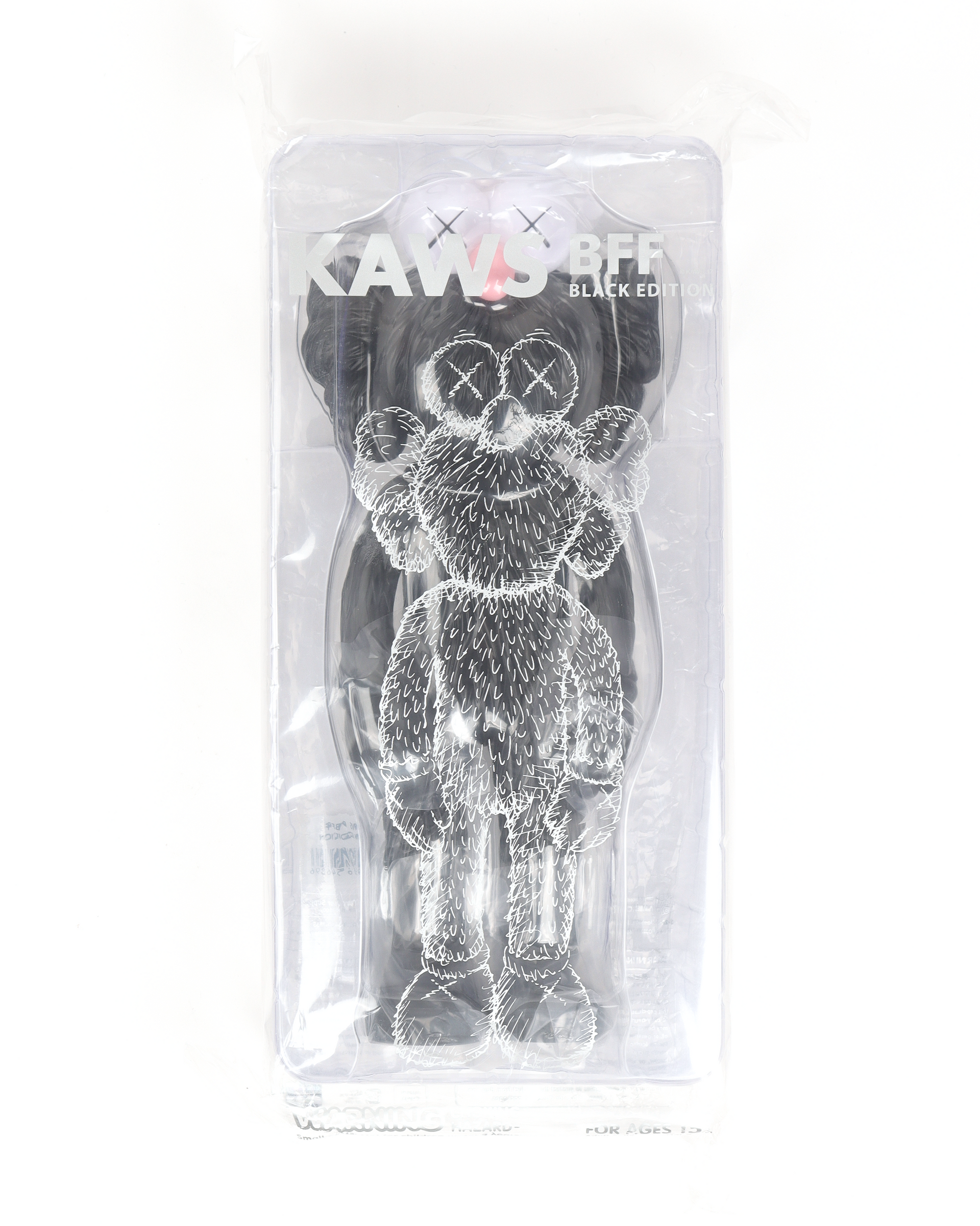 KAWS BFF Open Edition Vinyl Figure (Black) 2017 – Justin Reed
