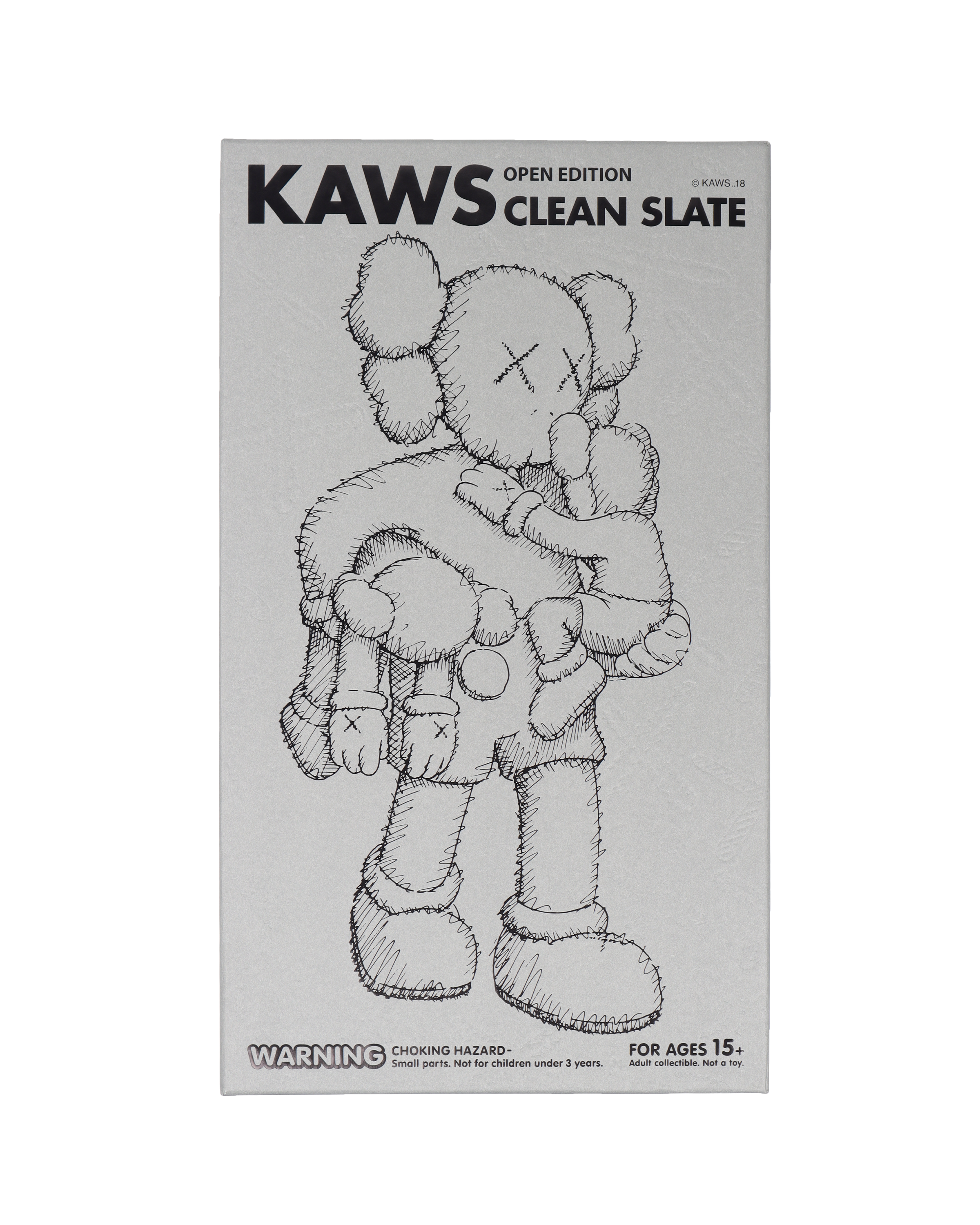 Clean Slate Vinyl Figure Grey (2018)