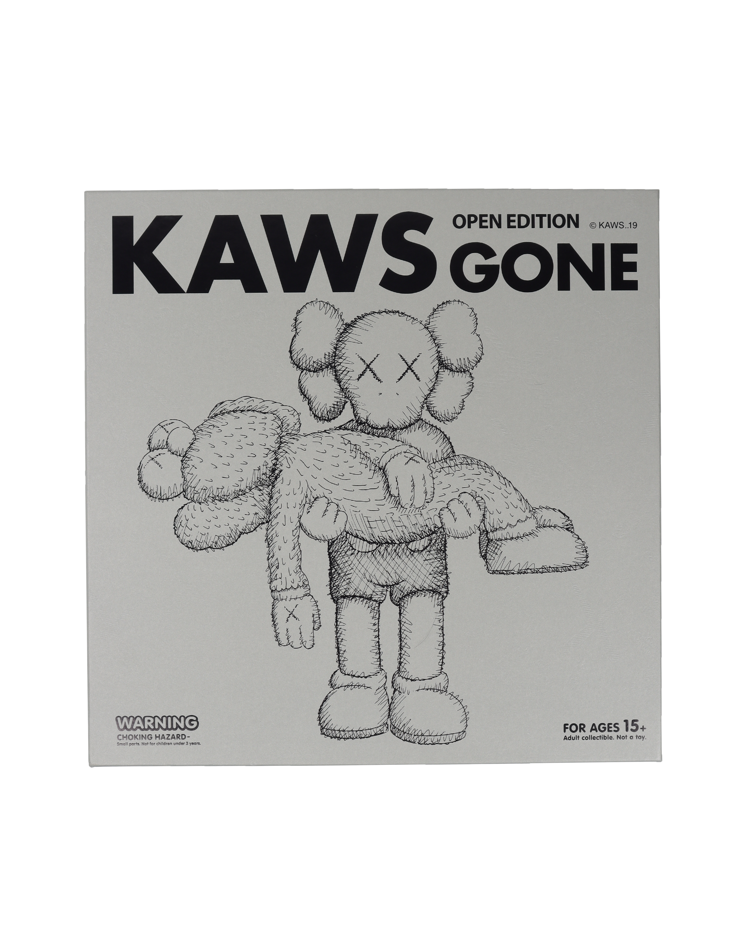 Gone Vinyl Figure Black/Brown/Grey Set