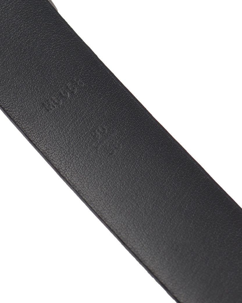 Louis Vuitton Black Leather Neogram Belt Size 90/36 - Yoogi's Closet