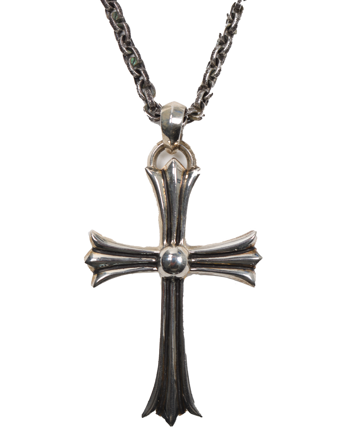 Chrome Hearts Large Cross Pendant Necklace – Justin Reed Chrome Hearts Large Cross Pendant Necklace – Justin Reed