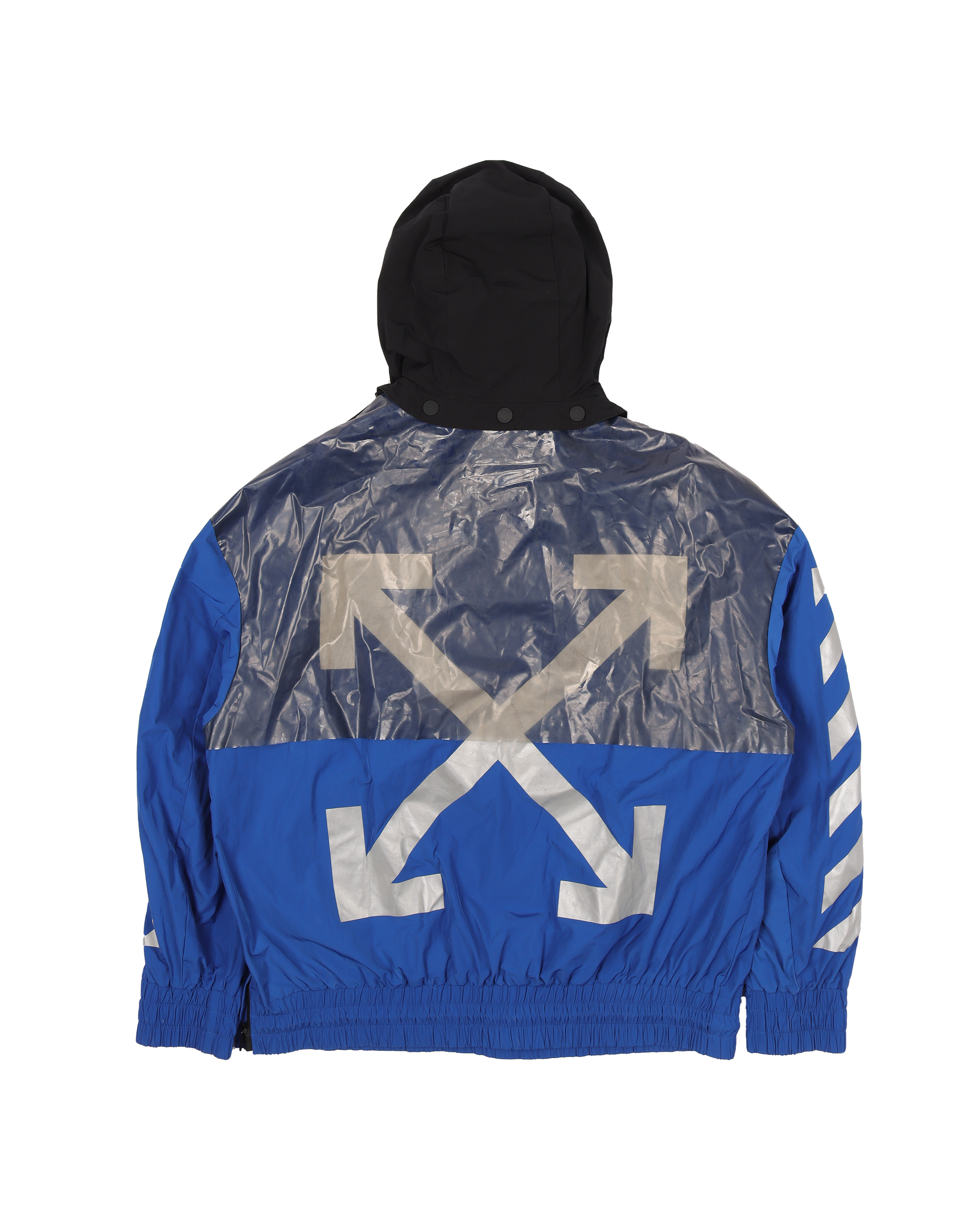 Moncler off white windbreaker best sale