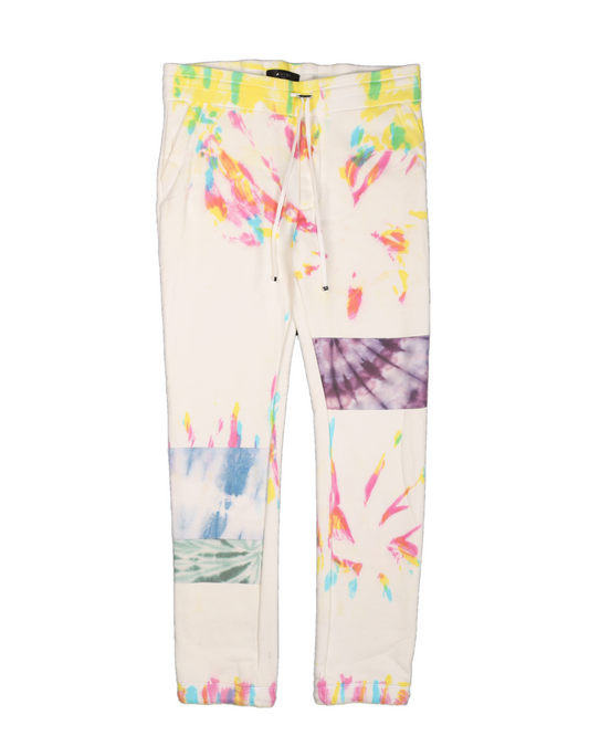 Tie-Dye Art Patch Sweatpants