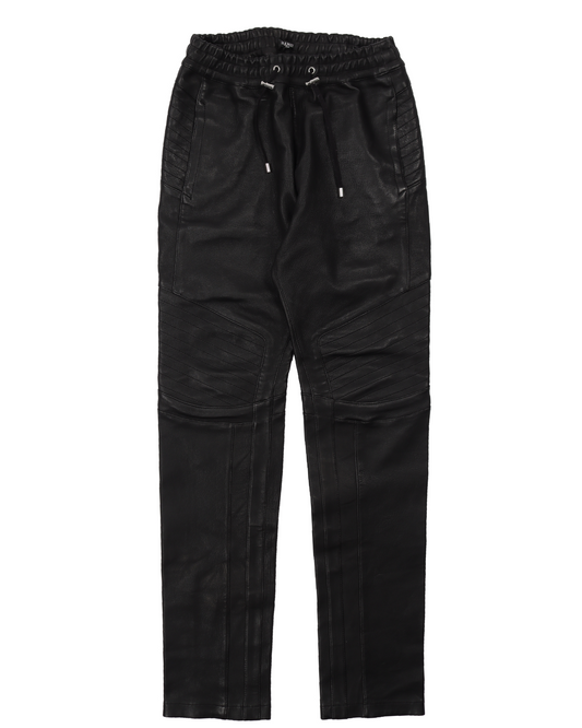 Leather Biker Pants