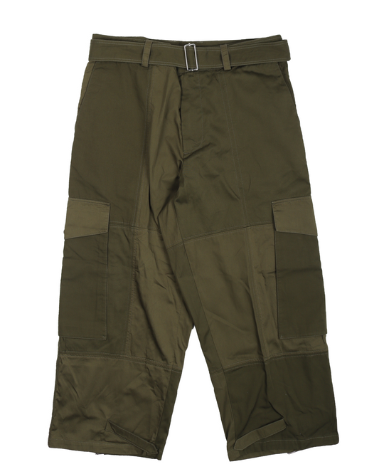 Belted Cargo Trousers