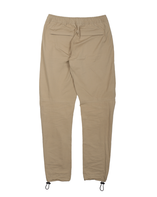 Cotton Blend Drawstring Pants