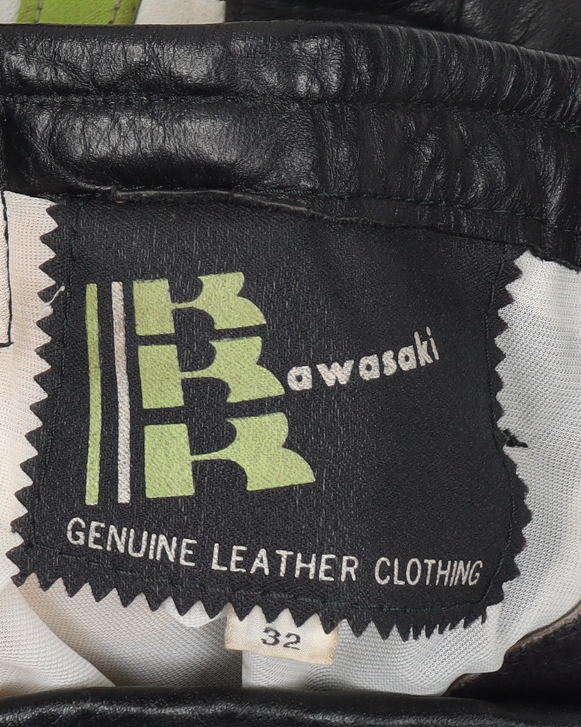 Kawasaki Leather Riding Pants
