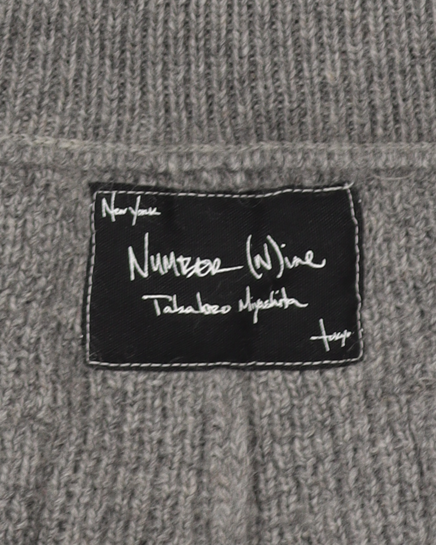 07 "Love God Murder" Cashmere Drawstring Shorts