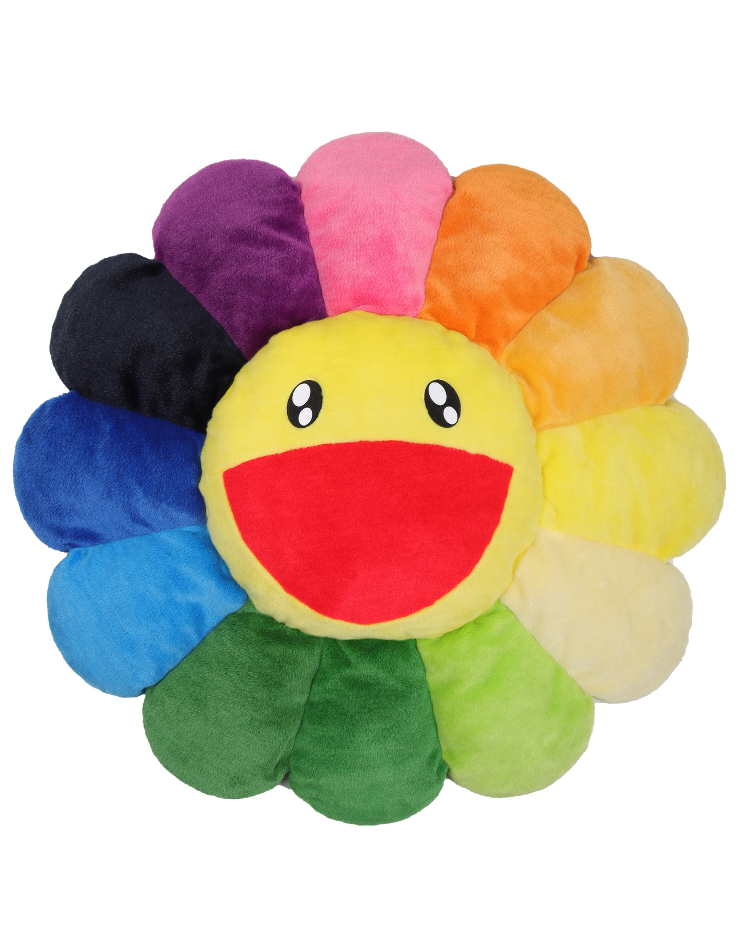 Coussin Fleurs Takashi Murakami Kaikai Kiki 60Cm Blanc Japon Coussin Fleurs Takashi Murakami Kaikai Kiki 60Cm Blanc Japon
