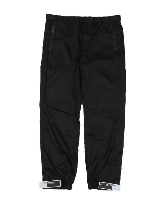 SS18 Nylon Gabardine Track Pants