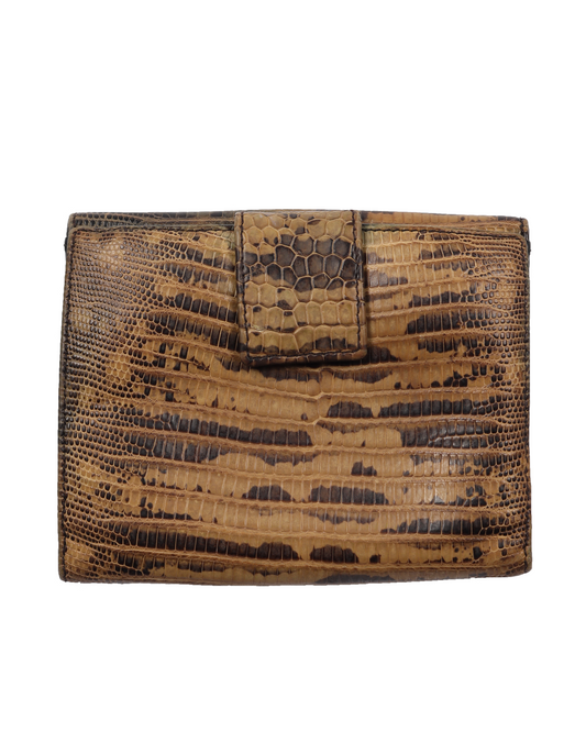 Snakeskin Bi-Fold Wallet