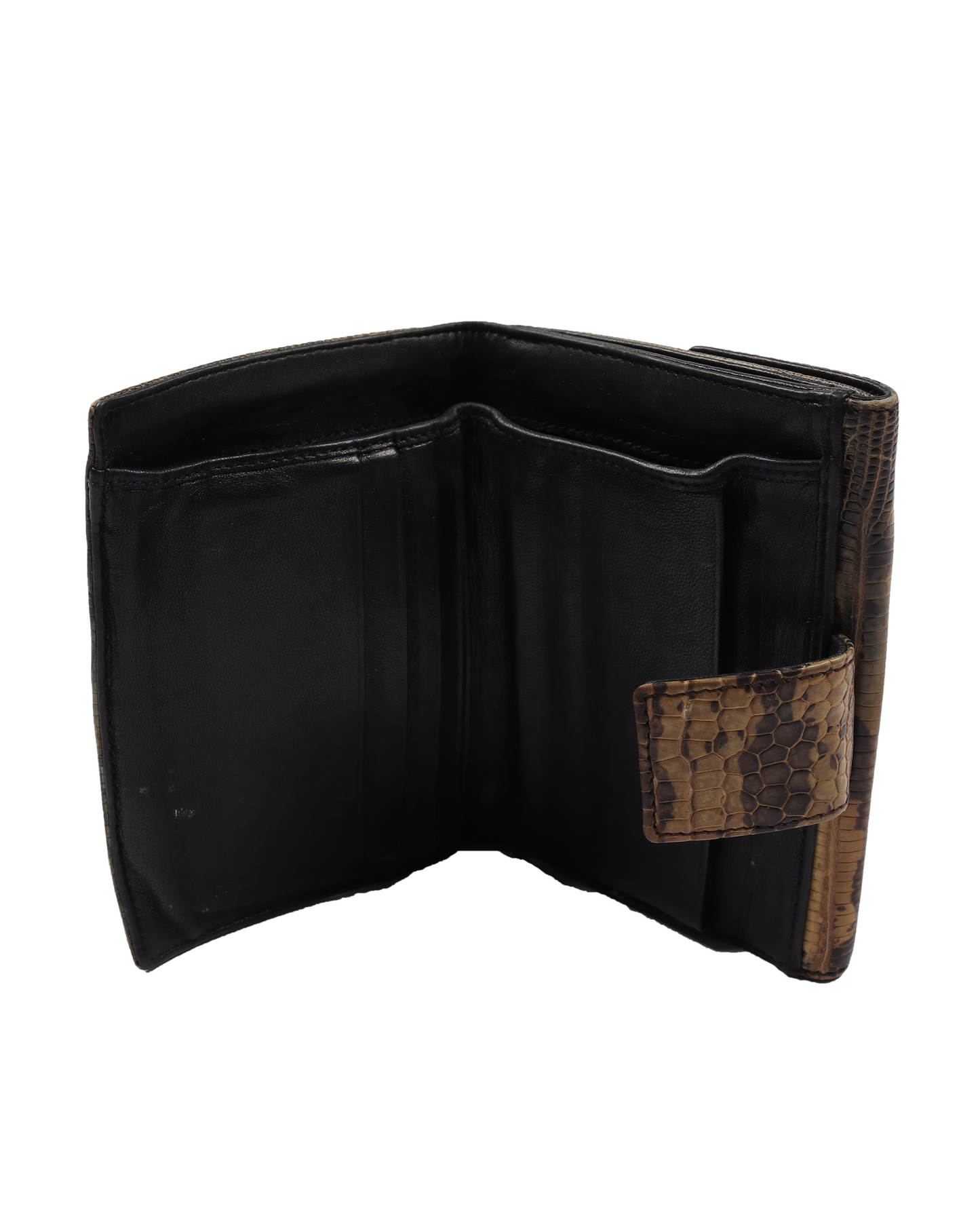 Snakeskin Bi-Fold Wallet