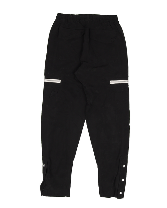 Drawstring Snap Cargo Pants