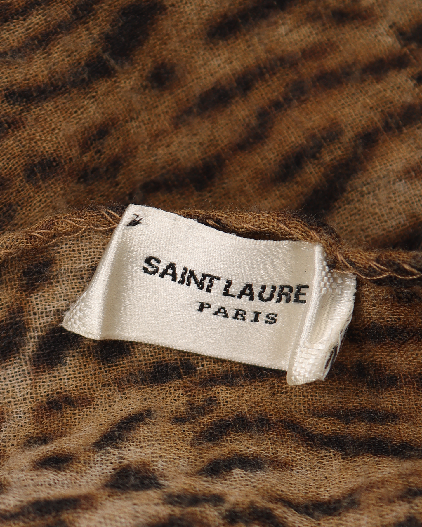 Leopard Print Scarf
