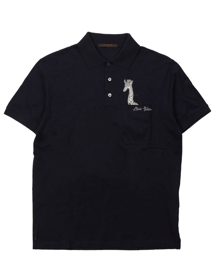 Louis Vuitton Chapman Monogram Polo Shirt, Men's Fashion, Tops