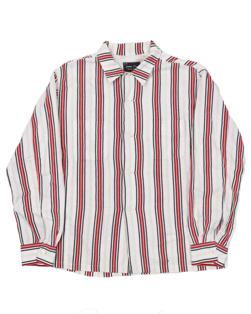 AW03 "Touch Me I'm Sick" Striped Pajama Shirt