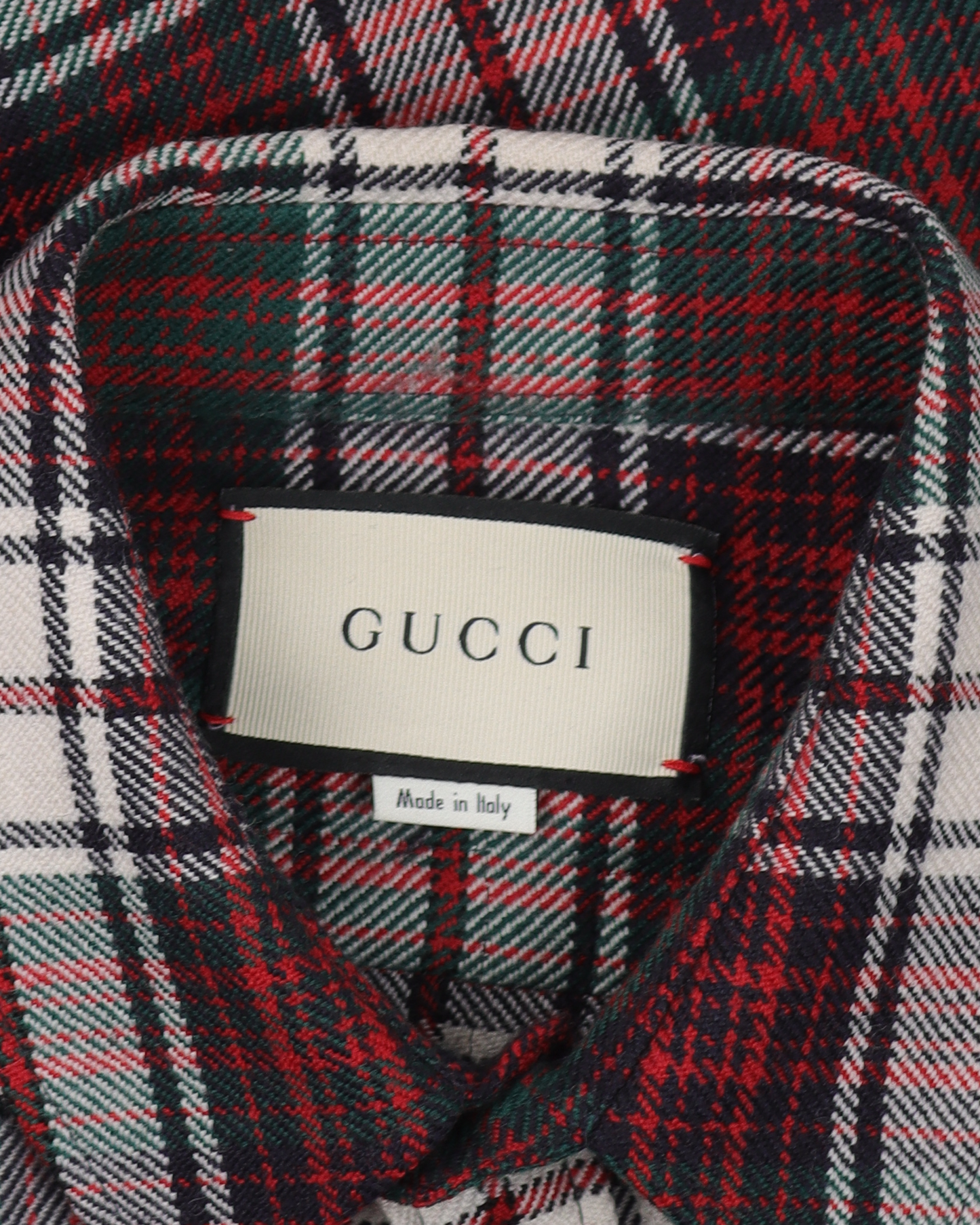 Embroidered Logo Wool Flannel