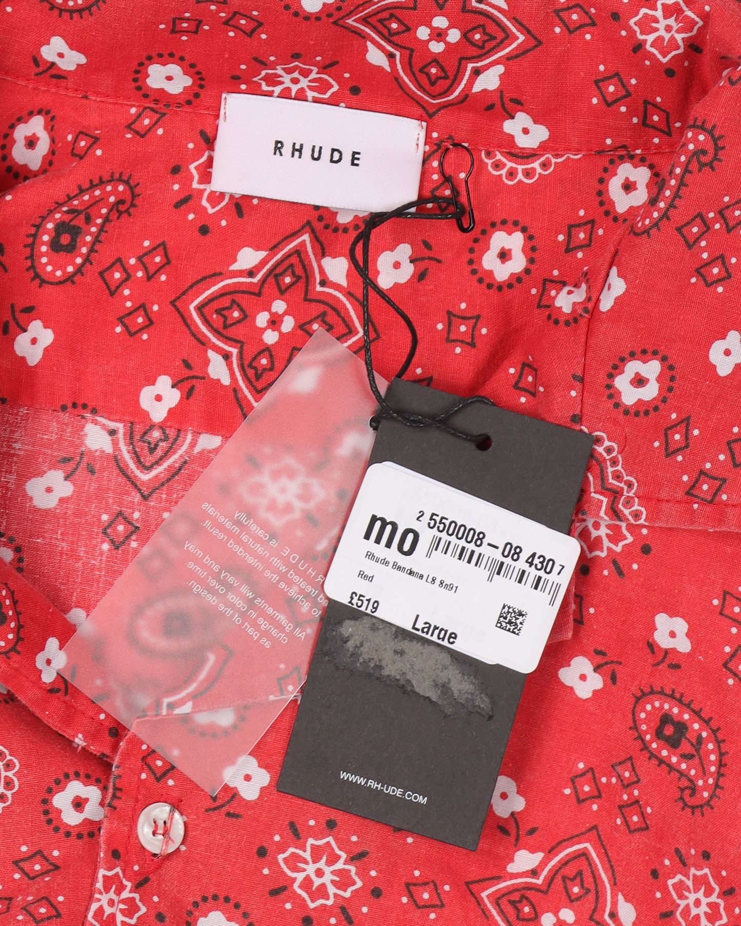 Bandana Print Shirt