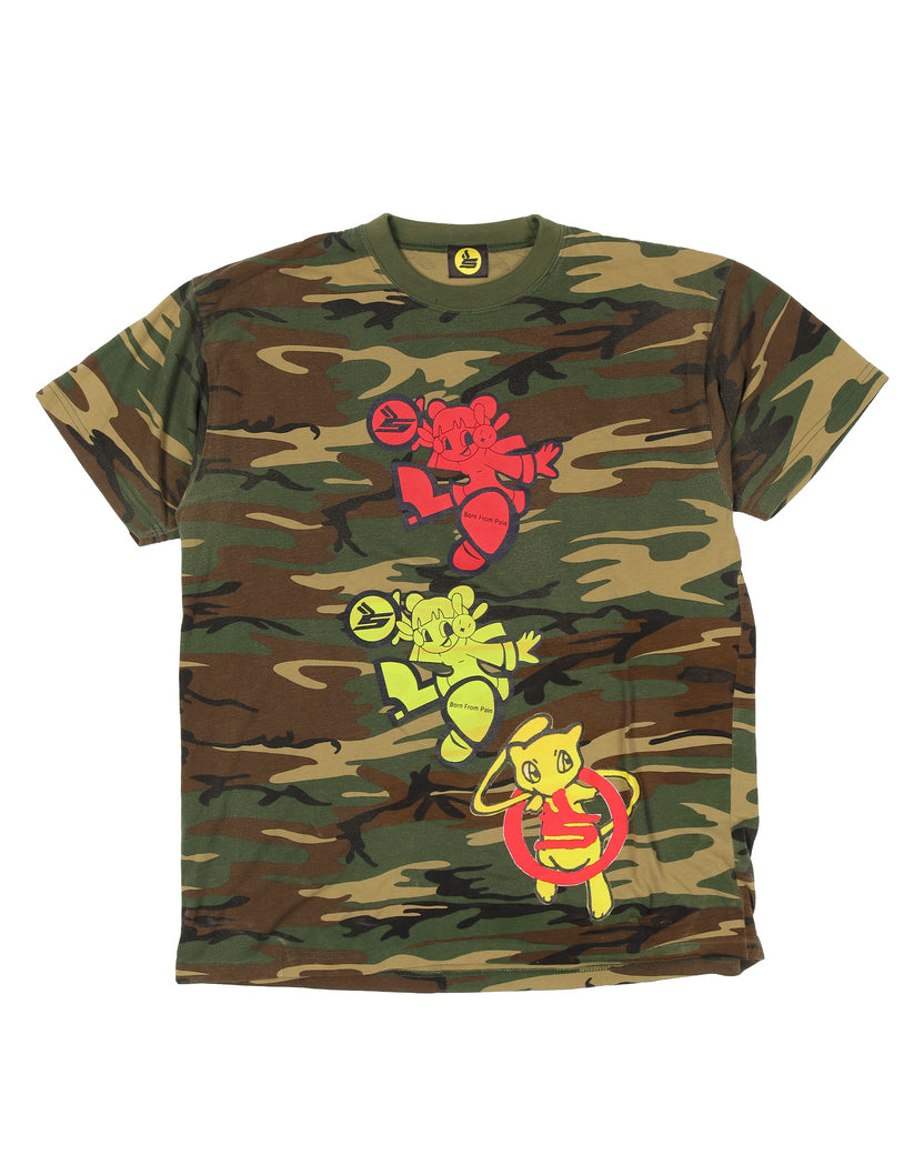 Born From Pain Mewto Camouflage T-Shirt