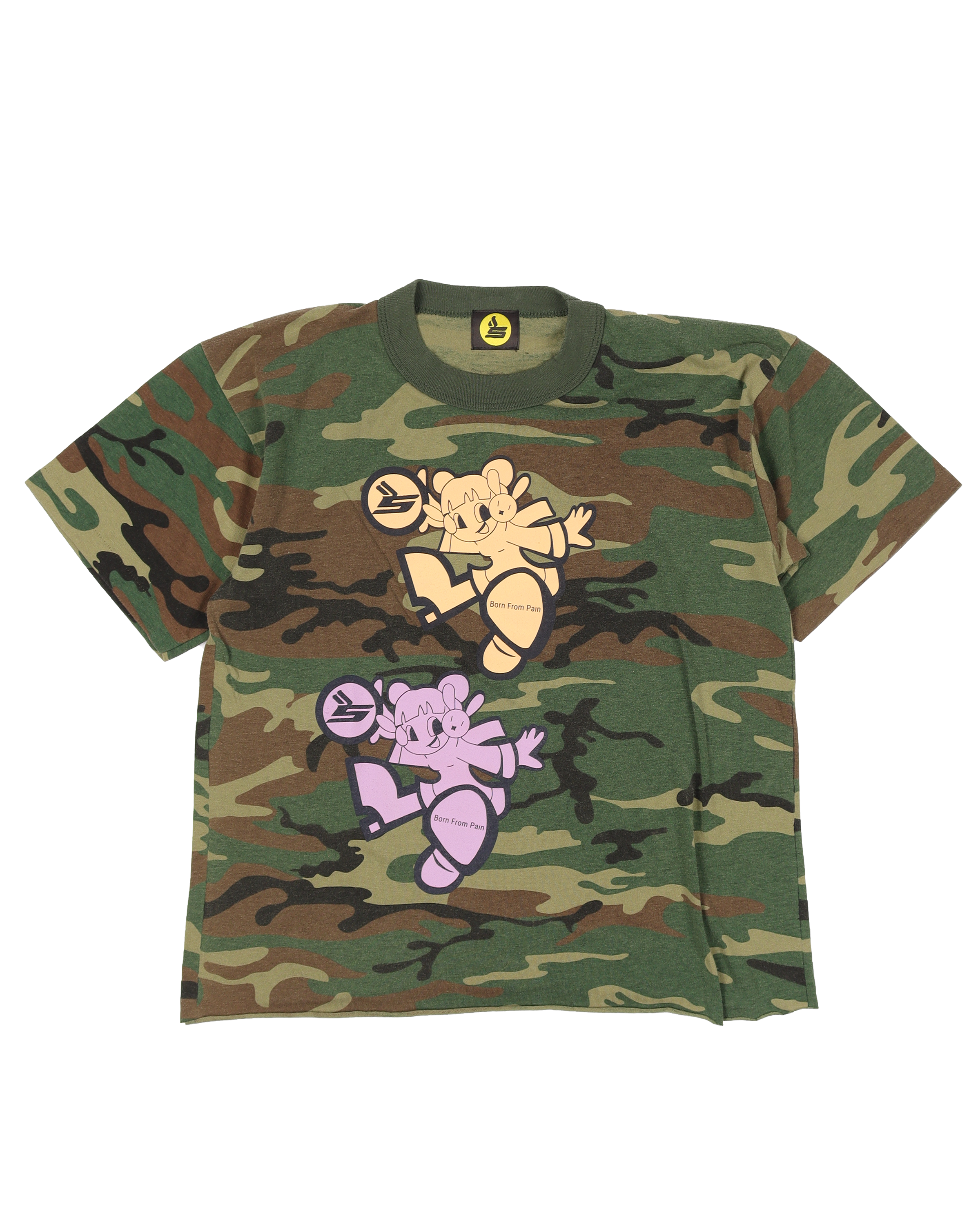 Born From Pain Camouflage T-Shirt