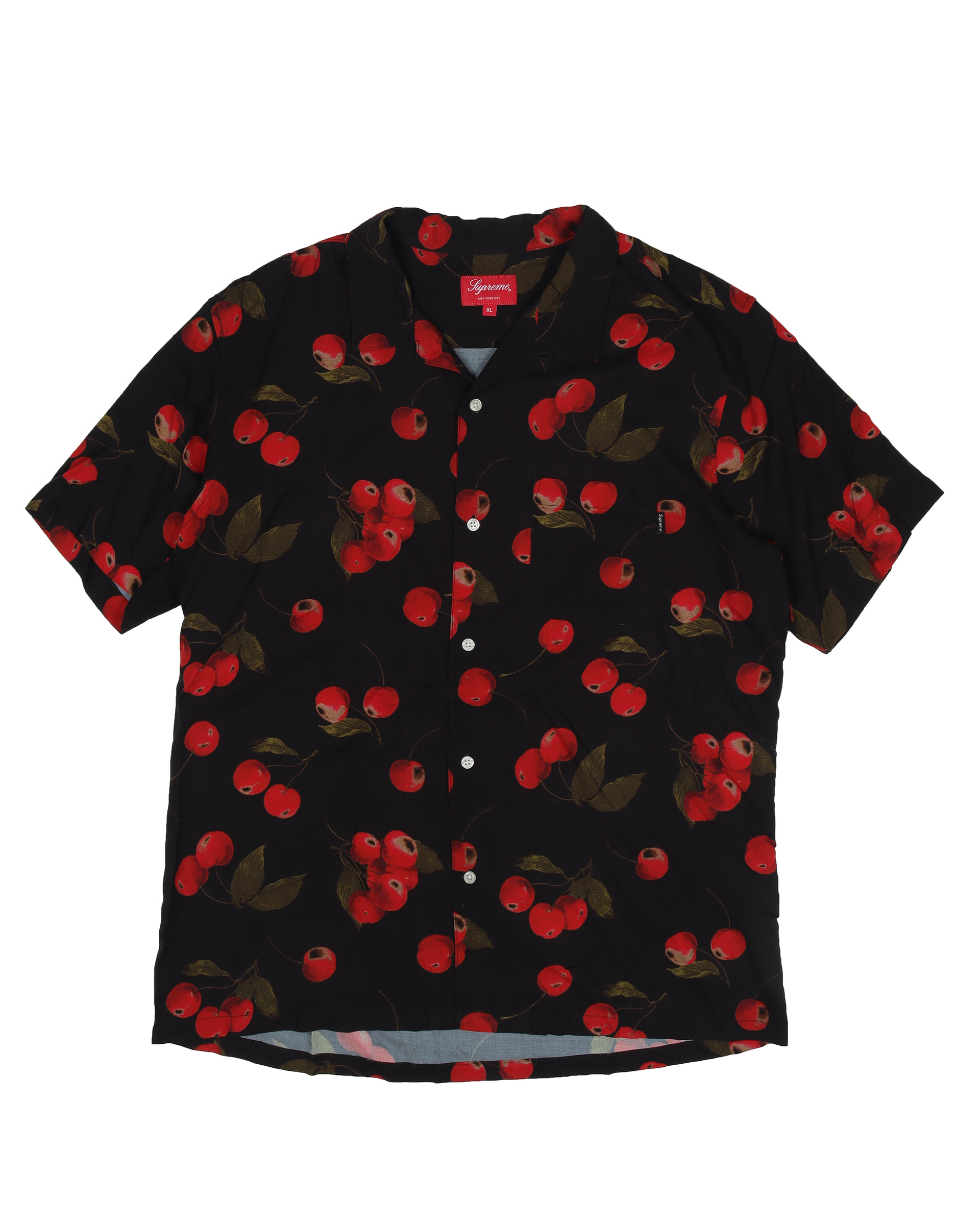 Supreme SS19 Cherry Rayon Shirt – Justin Reed Supreme SS19 Cherry Rayon Shirt – Justin Reed