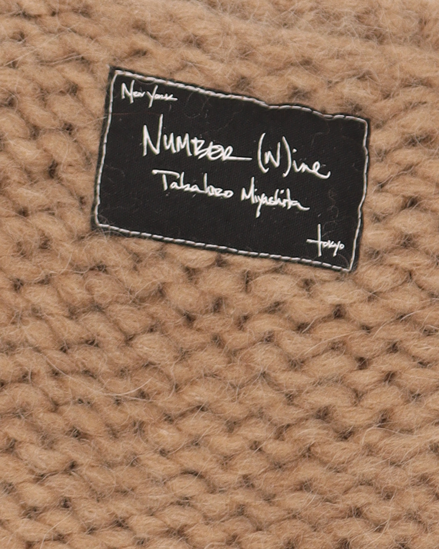 AW03 "Touch Me I'm Sick" Wool Knit Cardigan Sweater