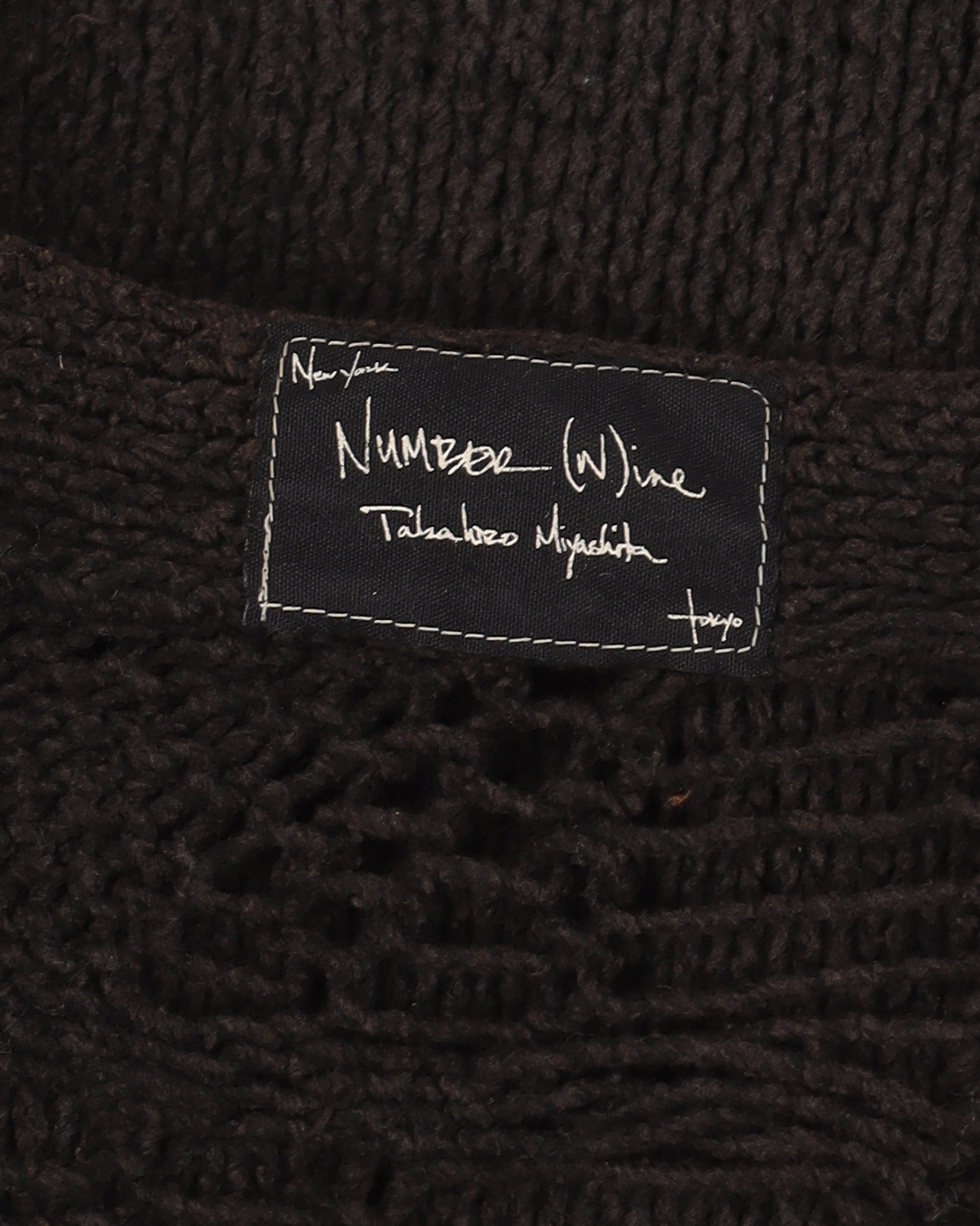 AW03 "Touch Me I'm Sick" Destroyed Knit Cardigan