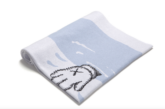 Cashmere Blanket, 2019 (Blue)